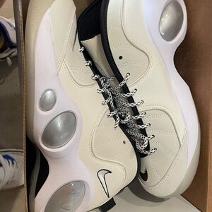 Nike Cream and Black Sneakers